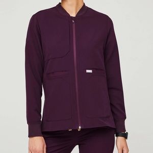 Figs Women's Deep Purple Bellery 2.0